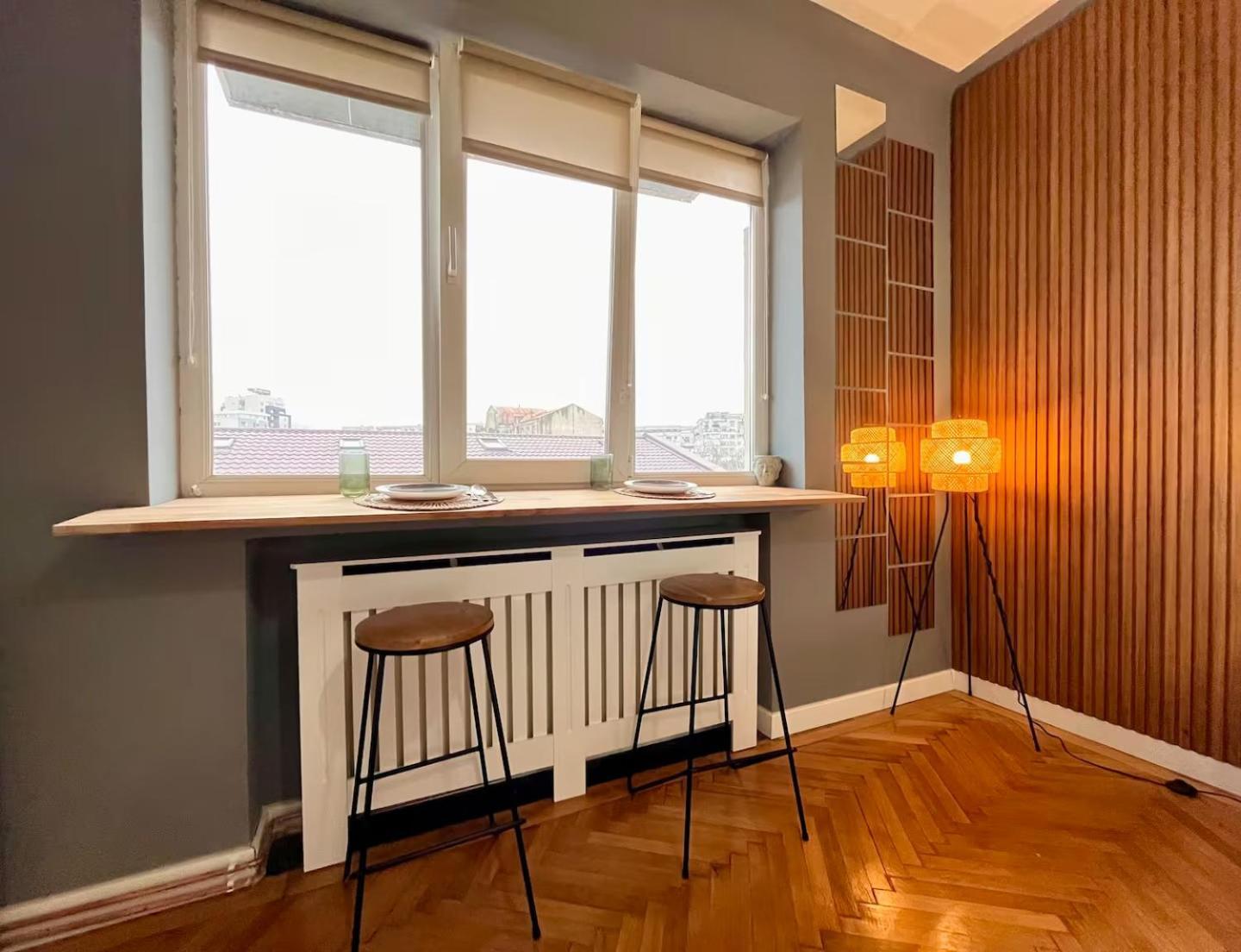 בוקרשט Woodie Studio With Premium Comfort By Piata Unirii מראה חיצוני תמונה